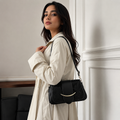 Elegant Blush Black Hand Bag